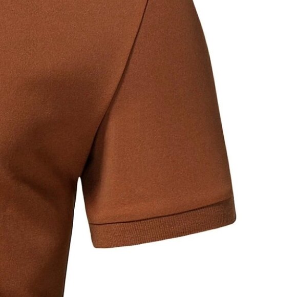 Brown Mens Polo Shirt - Picture 4 of 5